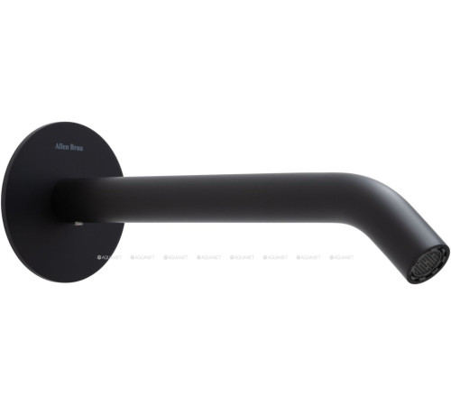 Излив из стены Allen Brau Priority 3.0L встраиваемый 200 мм черный матовый 5.31B18-31