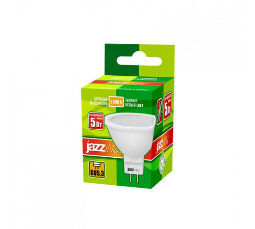 Лампа светодиодная Jazzway PLED-ECO-JCDR 5W 3000K