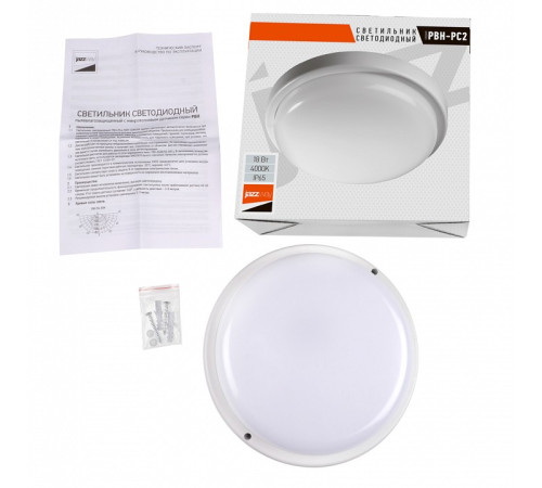 Накладной светильник Jazzway PBH-PC2-RA 18W 4000K WHITE IP65