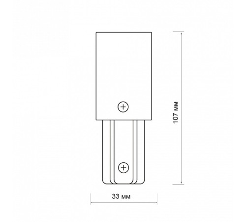 Соединитель линейный для треков Jazzway PTR EC-WH