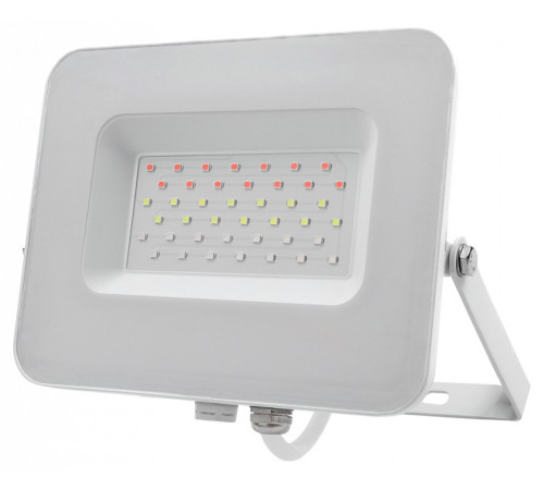 Настенно-потолочный прожектор Jazzway PFL-30W RGB WH IP65