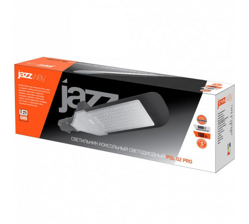 Консольный светильник Jazzway PSL 02 PRO 100w 5000K IP65 BL