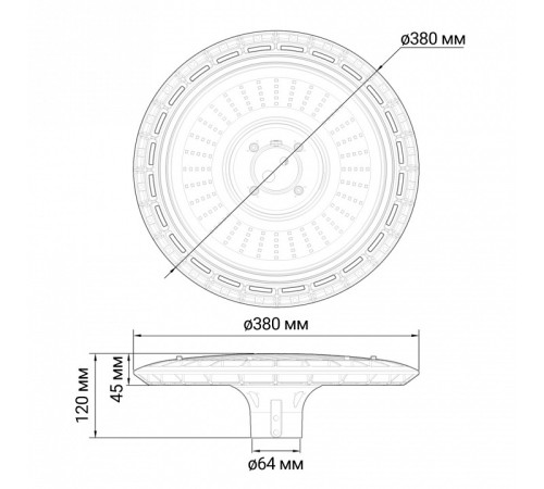Консольный светильник Jazzway PGL 04 60w 3000K IP65 GR AC200-240