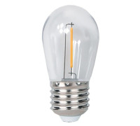 Лампа светодиодная Jazzway  E27 1Вт 2700K PLED ECO S14 1w E27 2700K CLEAR