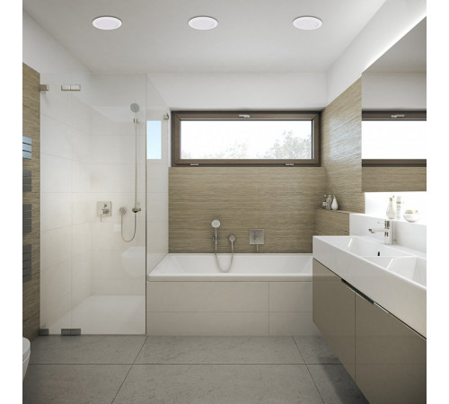 Встраиваемый светильник Jazzway PLED DL7 12w 4000K WH IP54