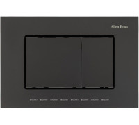 Кнопка смыва Allen Brau Evo S ABS черный матовый 9.2EV01.31