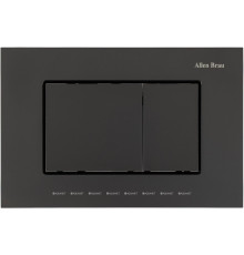 Кнопка смыва Allen Brau Evo S ABS черный матовый 9.2EV01.31