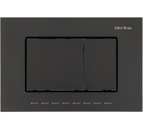 Кнопка смыва Allen Brau Evo S ABS черный матовый 9.2EV01.31