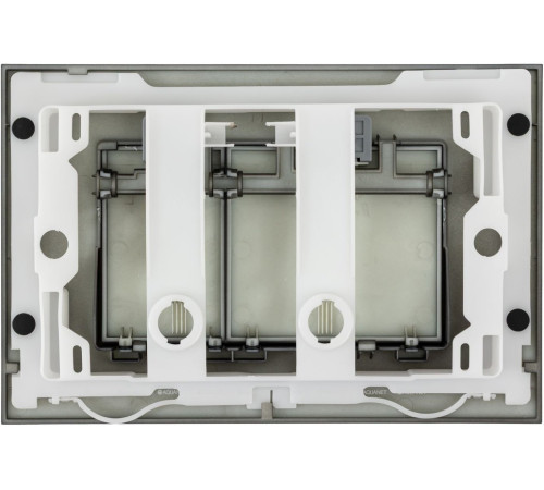 Кнопка смыва Allen Brau Evo S ABS черный матовый 9.2EV01.31