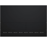 Кнопка смыва пневматическая Allen Brau Infinity Slim сталь черный PVD 9.20008.31