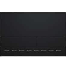 Кнопка смыва пневматическая Allen Brau Infinity Slim сталь черный PVD 9.20008.31