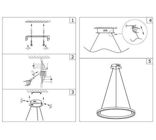 Подвесной светильник Kink Light Тор 08214,19A(3000K)
