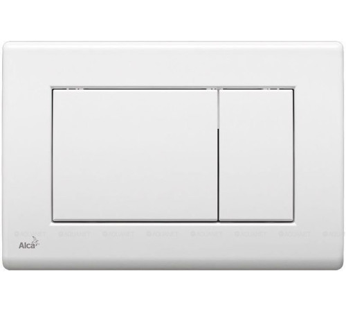 Кнопка смыва AlcaPlast белый M270