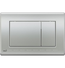 Кнопка смыва AlcaPlast хром матовый M272