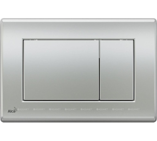 Кнопка смыва AlcaPlast хром матовый M272