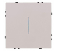 Выключатель одноклавишный с подсветкой без рамки Kollinger Eclipse EC-012CM