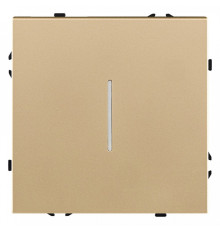 Выключатель одноклавишный с подсветкой без рамки Kollinger Eclipse EC-012GD