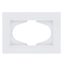 Рамка для двойной розетки Kollinger Eleganz Plex EP120WH