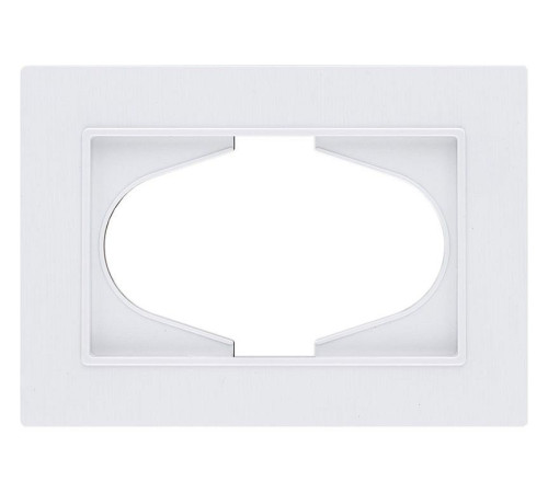 Рамка для двойной розетки Kollinger Eleganz Plex EP120WH