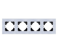 Рамка на 4 поста Kollinger Reflex AL RA4SR