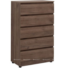 Комод Aquanet Сканди 700х400х1137 мм 5 ящиков дуб крафт 00302552