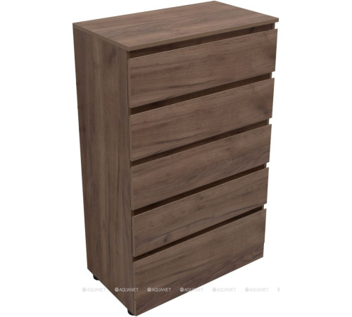 Комод Aquanet Сканди 700х400х1137 мм 5 ящиков дуб крафт 00302552