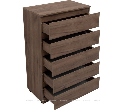 Комод Aquanet Сканди 700х400х1137 мм 5 ящиков дуб крафт 00302552