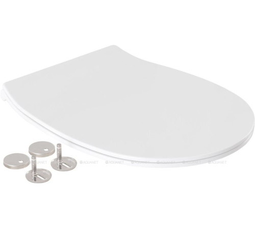Сиденье для унитаза Allen Brau Fantasy Smartfix Soft-Close дюропласт белый 4.11005.20