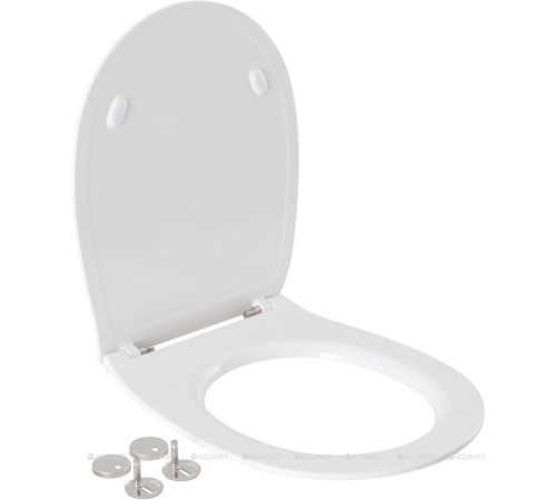 Сиденье для унитаза Allen Brau Fantasy Smartfix Soft-Close дюропласт белый 4.11005.20