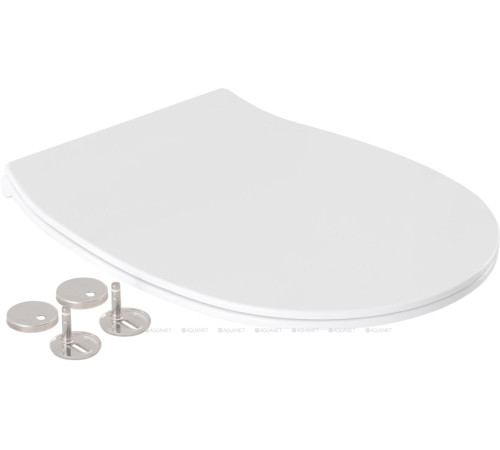 Сиденье для унитаза Allen Brau Fantasy Smartfix Soft-Close дюропласт белый 4.11005.20