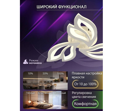 Потолочная люстра Natali Kovaltseva LED LAMPS 81426