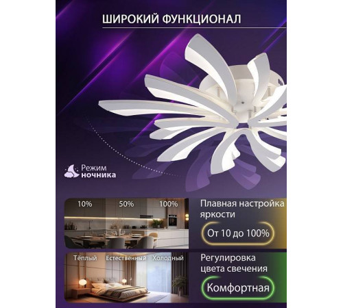 Потолочная люстра Natali Kovaltseva Vio 81454