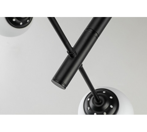 Люстра на штанге Lampit FINO TP 2007-4 BK