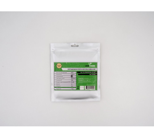 Лента светодиодная LEDS POWER 9.6 Вт/м 24В 3000К IP20 5 м 004198