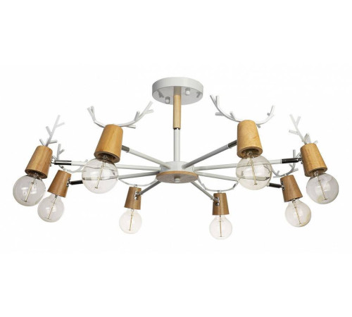 Люстра на штанге Loft it Sven 10024/8 White