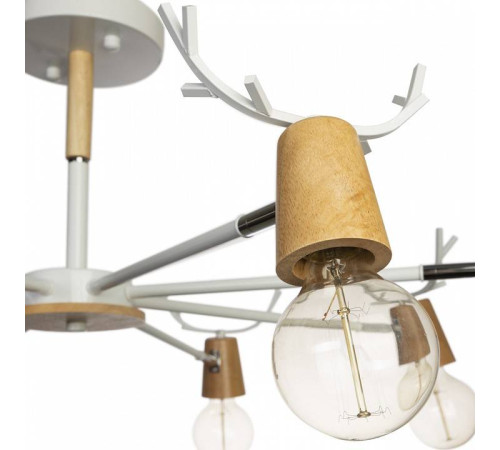 Люстра на штанге Loft it Sven 10024/8 White