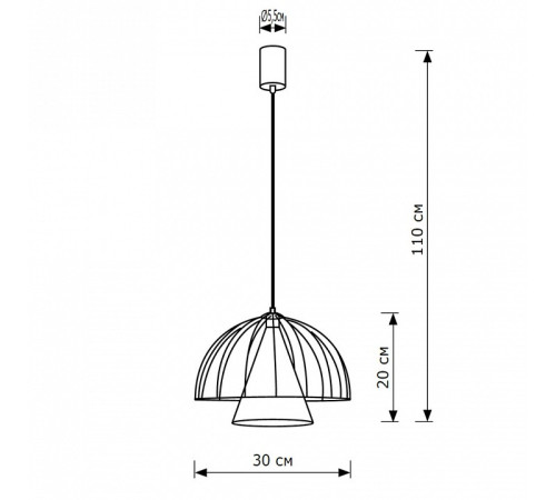 Подвесной светильник Lighthall Iris LH012096