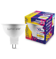 Лампа светодиодная Luminarte  GU5.3 10Вт 3000K LSTD-MR16-10W3KGU5.3