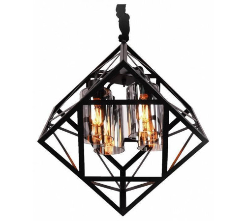 Подвесная люстра Lumina Deco Brutte LDP 11339-4 BK
