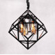 Подвесная люстра Lumina Deco Brutte LDP 11339-4 BK