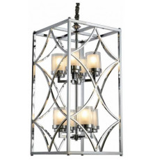 Подвесная люстра LUMINA DECO Quadrato LDP 1223-8 CHR