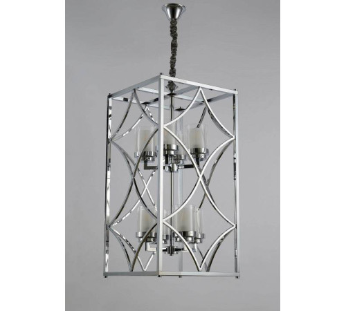 Подвесная люстра LUMINA DECO Quadrato LDP 1223-8 CHR