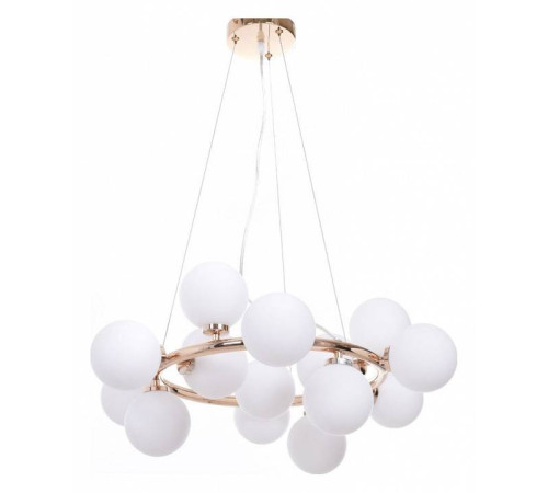 Подвесная люстра LUMINA DECO Marsiada LDP 6033-15 GD