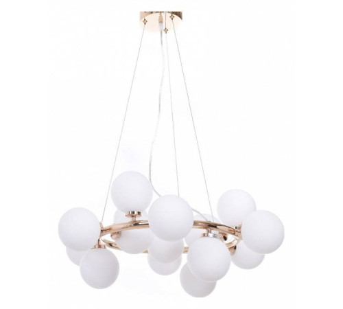 Подвесная люстра LUMINA DECO Marsiada LDP 6033-15 GD
