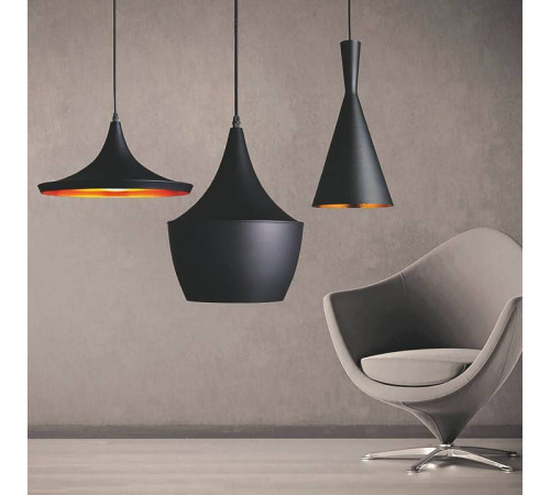 Подвесной светильник LUMINA DECO Foggi LDP 7712-3 PR BK
