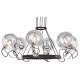 Подвесная люстра LUMINA DECO MARSEO LDP 9110-6 BK+CHR
