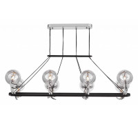Подвесная люстра LUMINA DECO MARSEO LDP 9110-8-PR BK+CHR