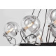 Подвесная люстра LUMINA DECO MARSEO LDP 9110-8-PR BK+CHR