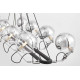 Подвесная люстра LUMINA DECO MARSEO LDP 9110-8-PR BK+CHR