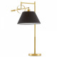 Настольная лампа декоративная LUMINA DECO 1124 LDT 1124 MD+BK